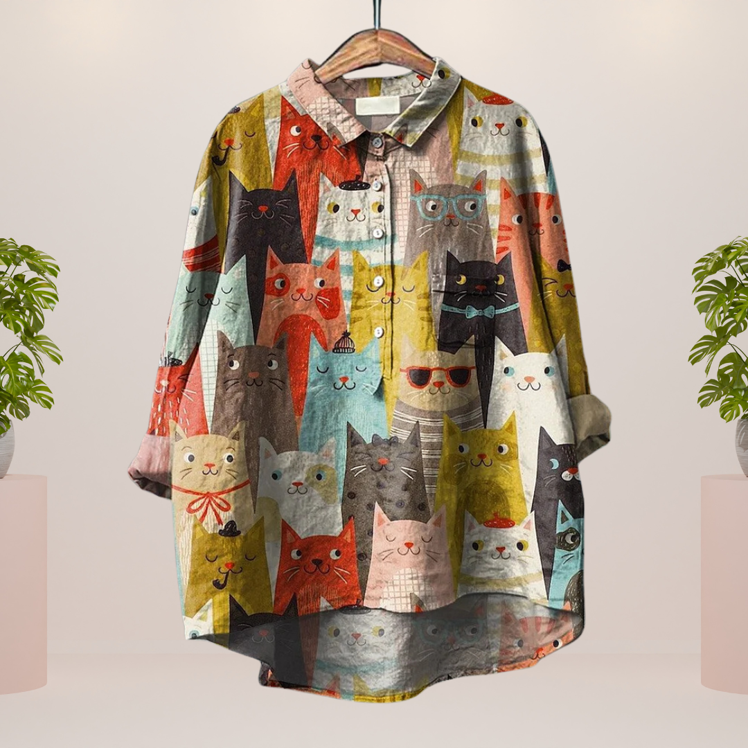 Amelia | Elegancka koszulka dla psa w stylu merdania ogonem