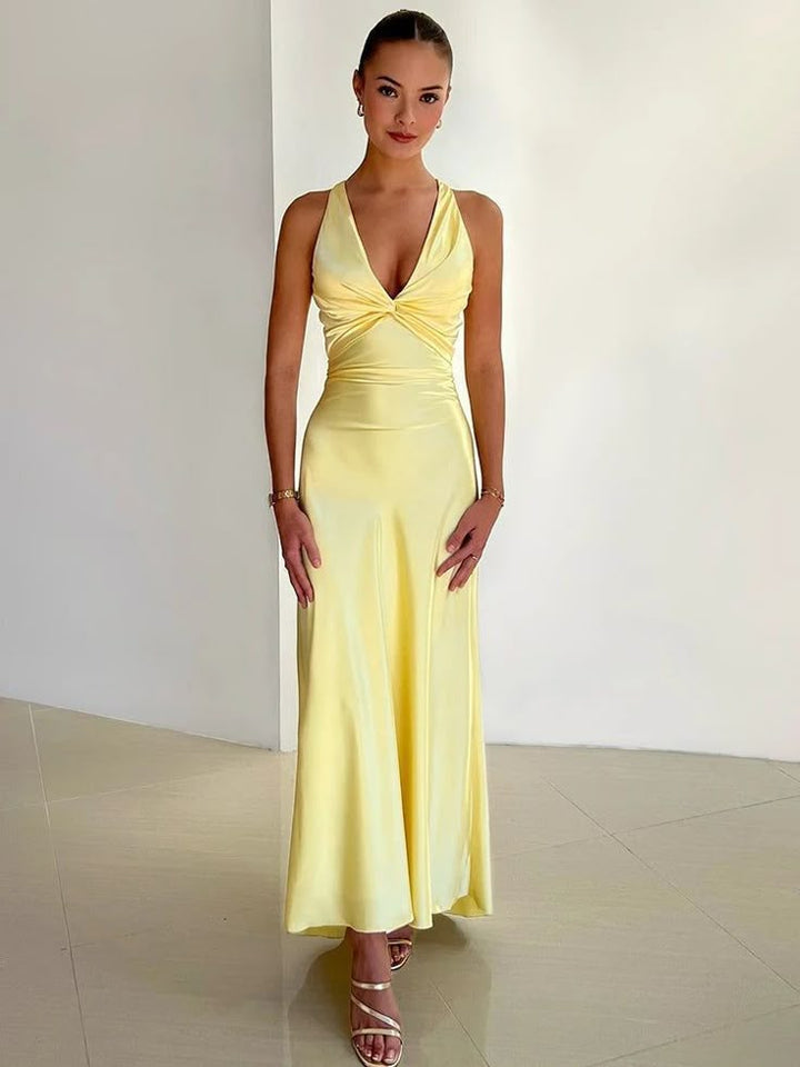 Kyla - Sukienka maxi bez rękawów