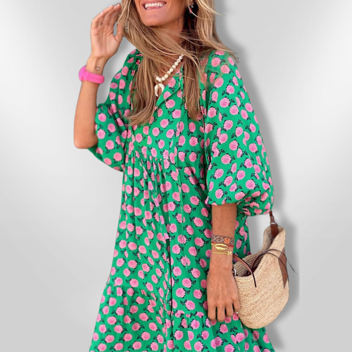 JUNE | Letnia Sukienka Maxi Boho