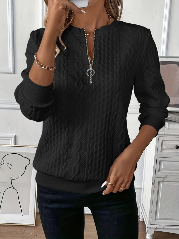 Ondine™ | Elegancki Sweter z Zamkiem