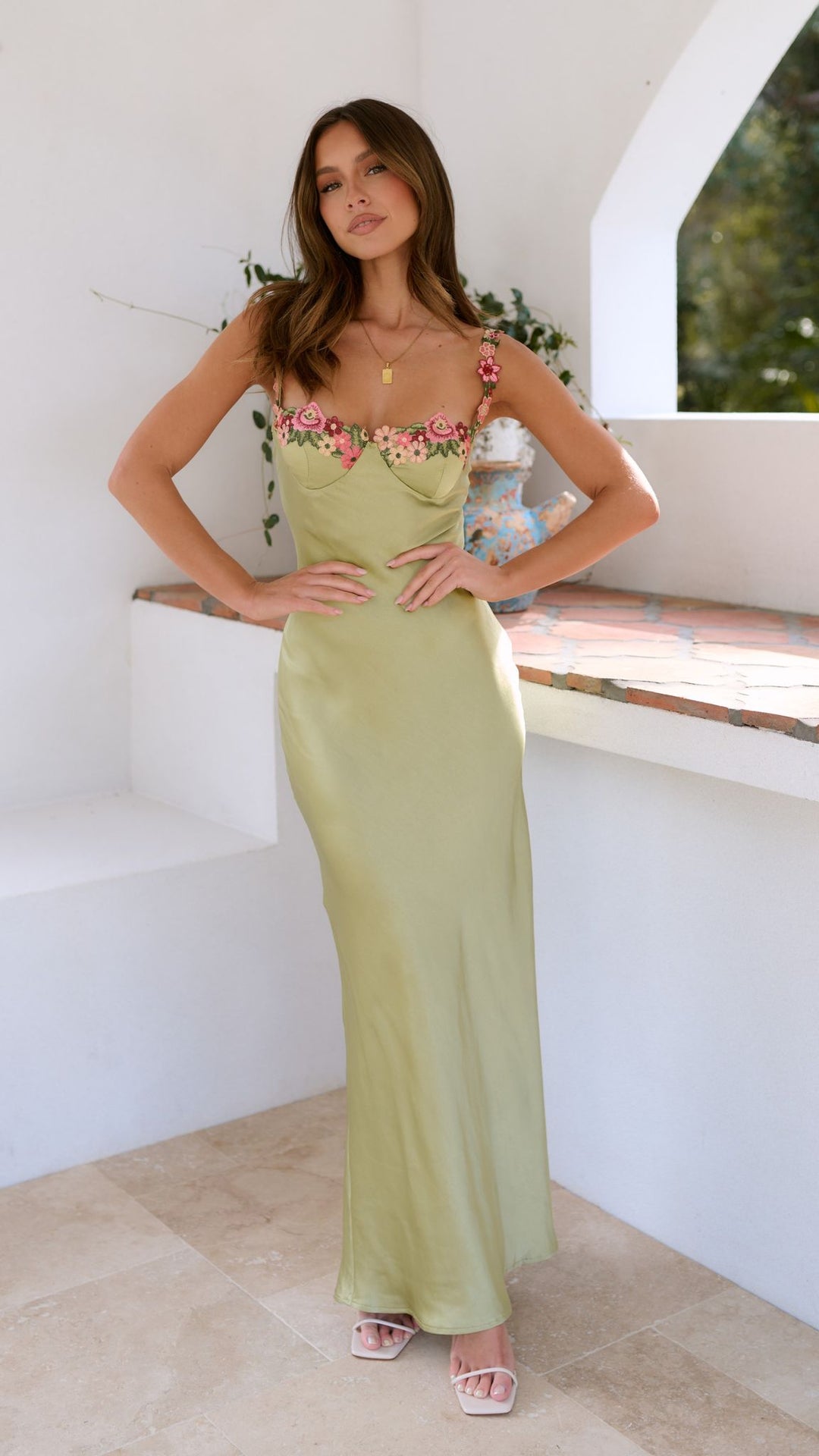 Chelsey - Elegancka Sukienka Maxi
