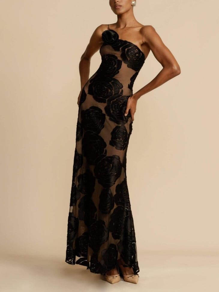 Sara | Kwiatowa Sukienka Maxi
