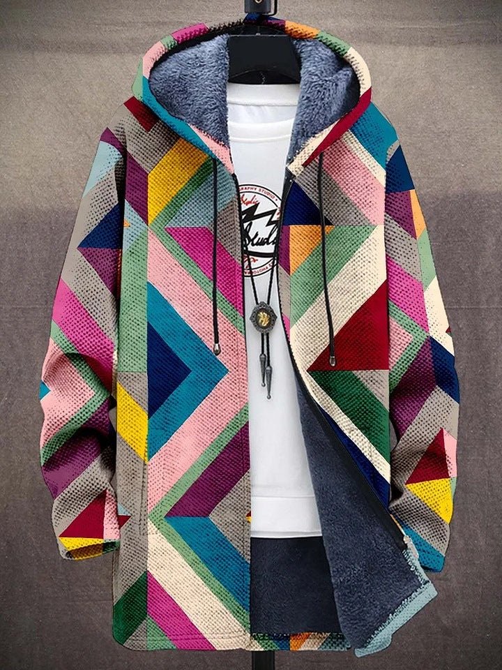 Agnieszka - Elegant Printed Cardigan