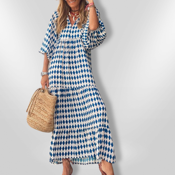 JUNE | Letnia Sukienka Maxi Boho