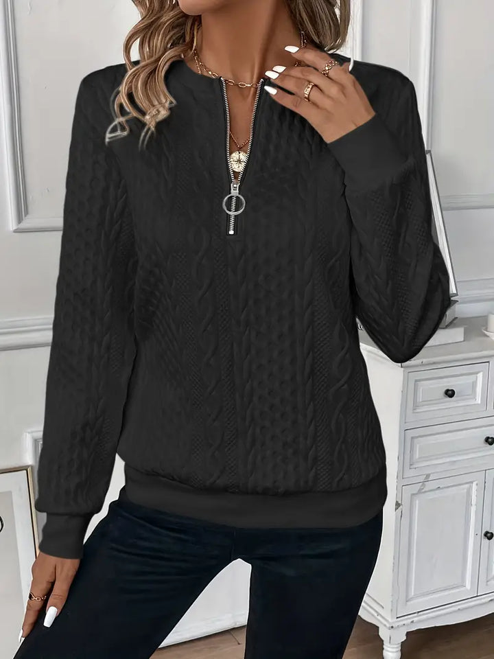 Ondine™ | Elegancki Sweter z Zamkiem