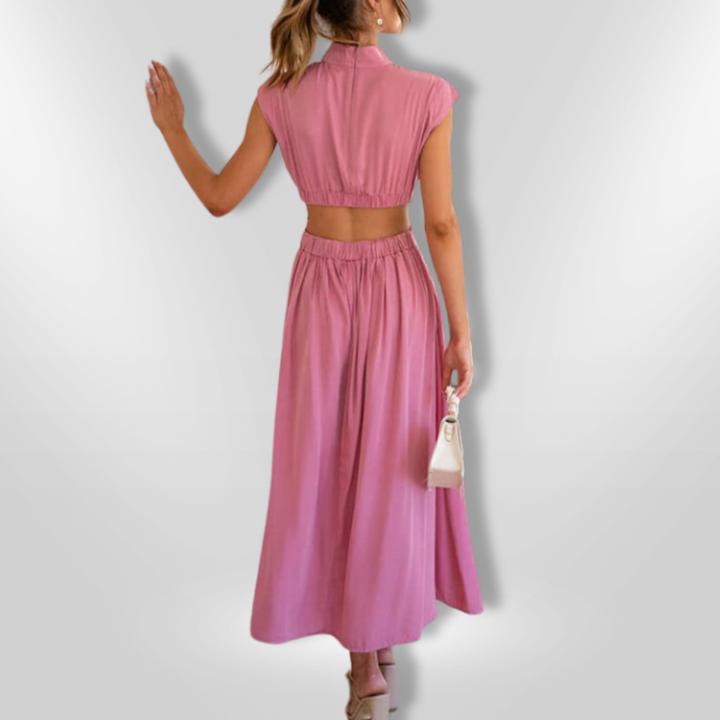 DIANA | Elegancka Plisowana Sukienka