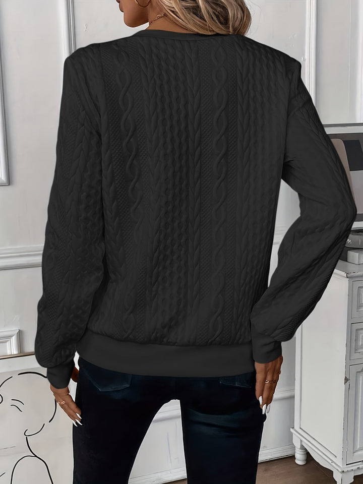 Ondine™ | Elegancki Sweter z Zamkiem