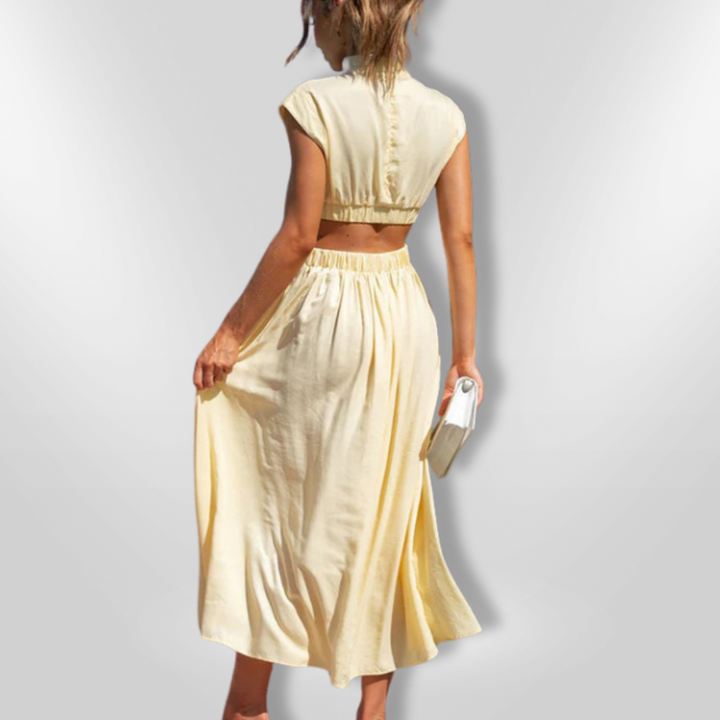 DIANA | Elegancka Plisowana Sukienka