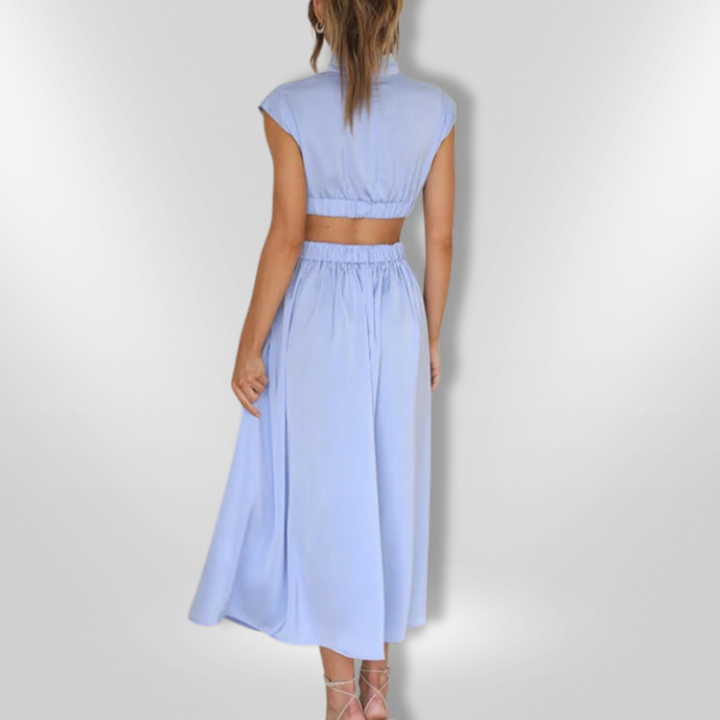 DIANA | Elegancka Plisowana Sukienka