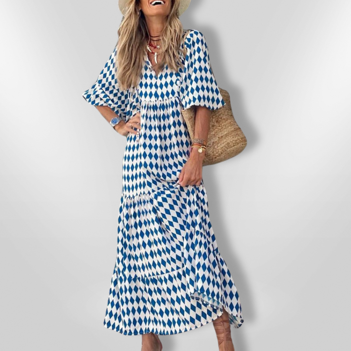 JUNE | Letnia Sukienka Maxi Boho