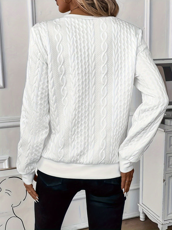 Ondine™ | Elegancki Sweter z Zamkiem