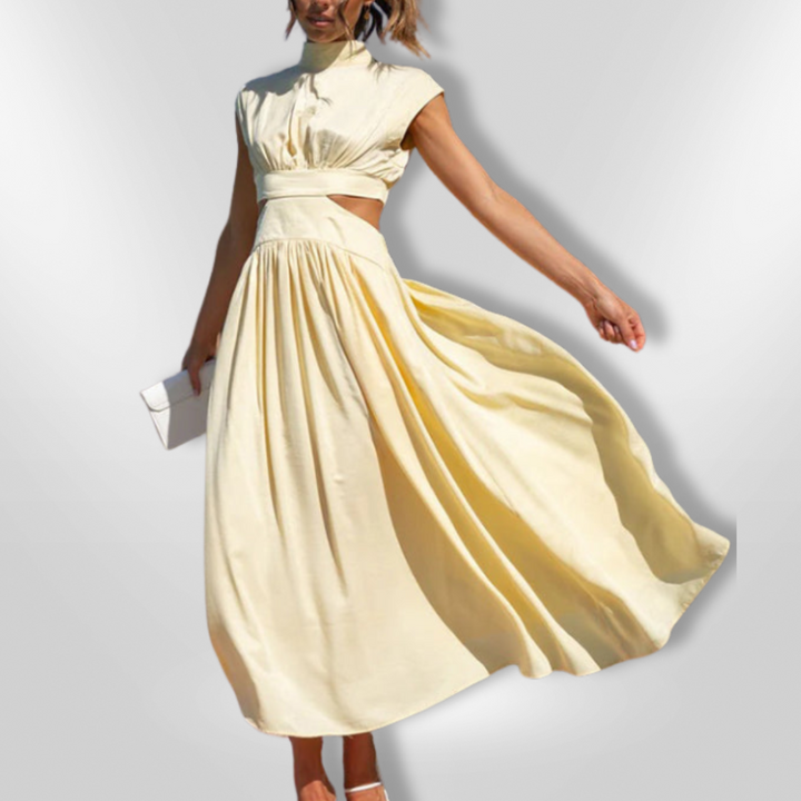 DIANA | Elegancka Plisowana Sukienka