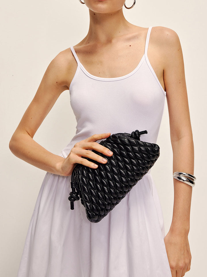 Romboidalna Torebka Clutch i Torebka na Ramię