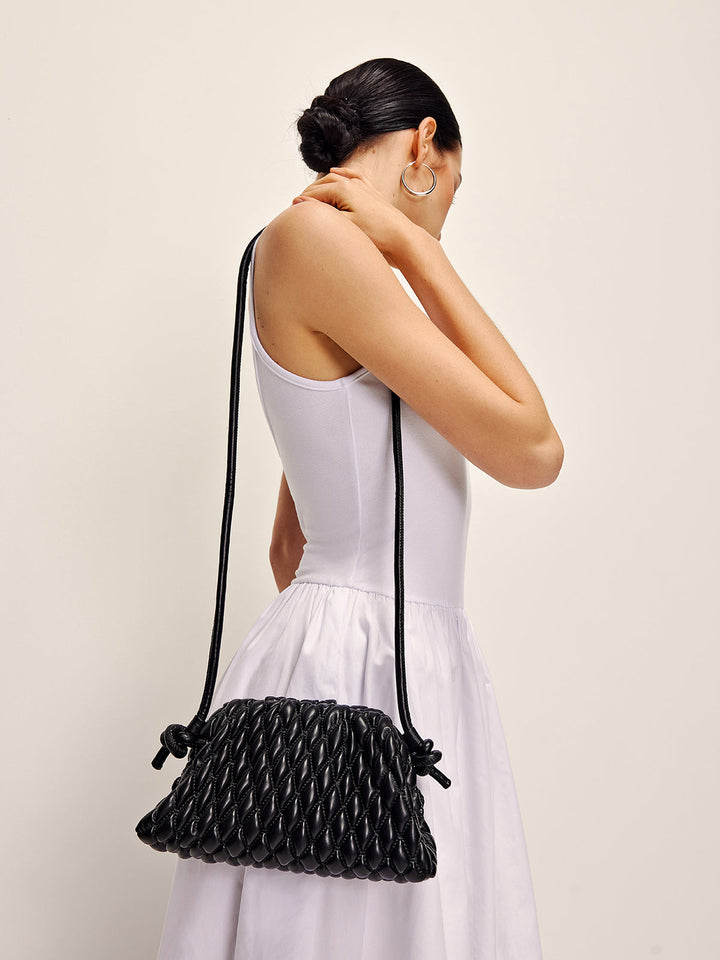 Romboidalna Torebka Clutch i Torebka na Ramię
