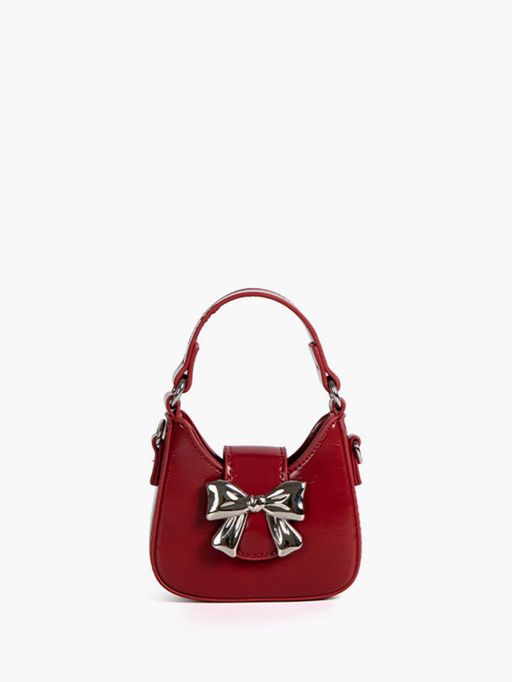 Mini Tote Bag z Faldą