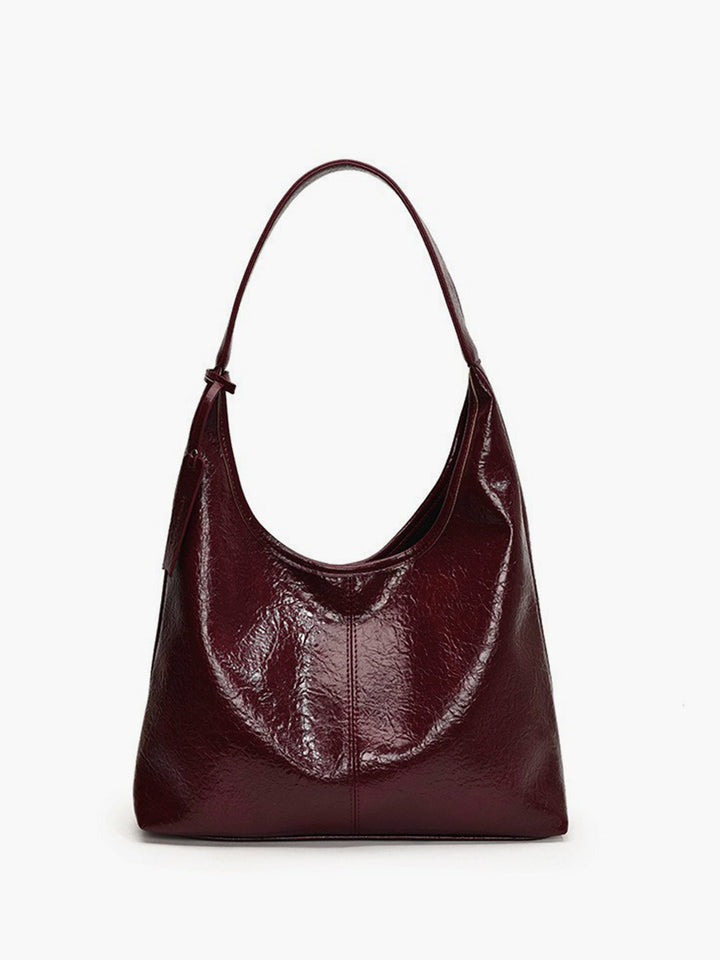 Hobo Bag z Guzikowym Zapięciem