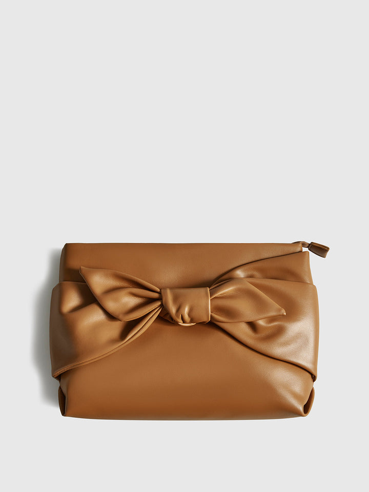 Tofu Bow Clutch Bag
