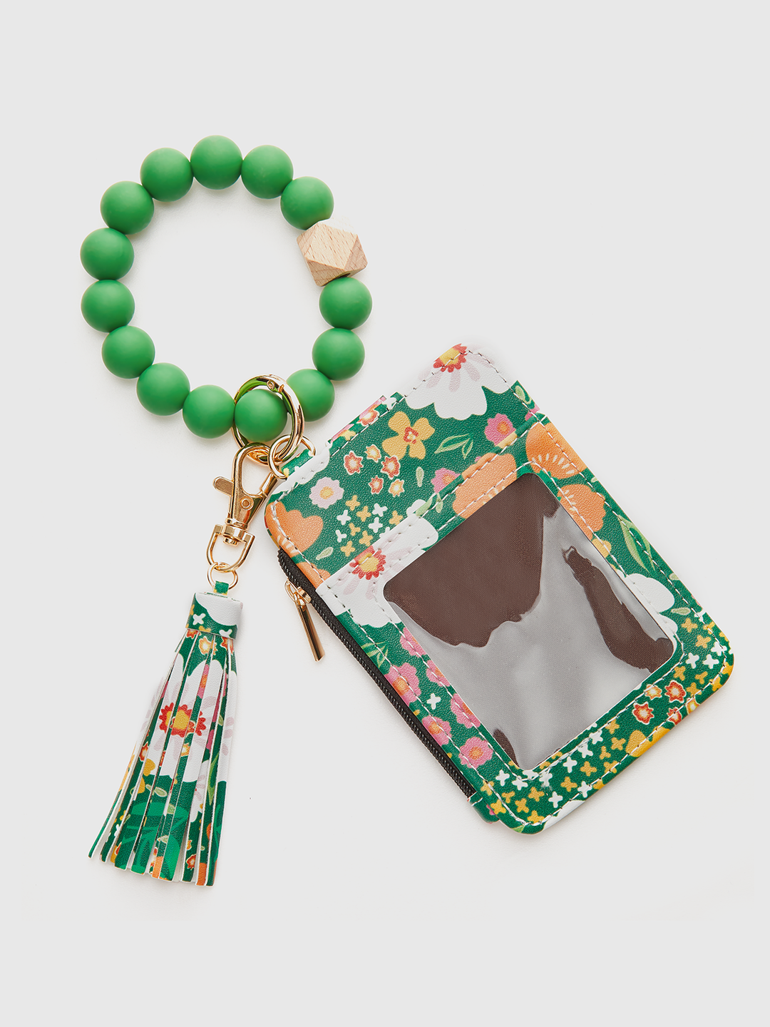 Boho Frędzlowy Portfel na Rękę
