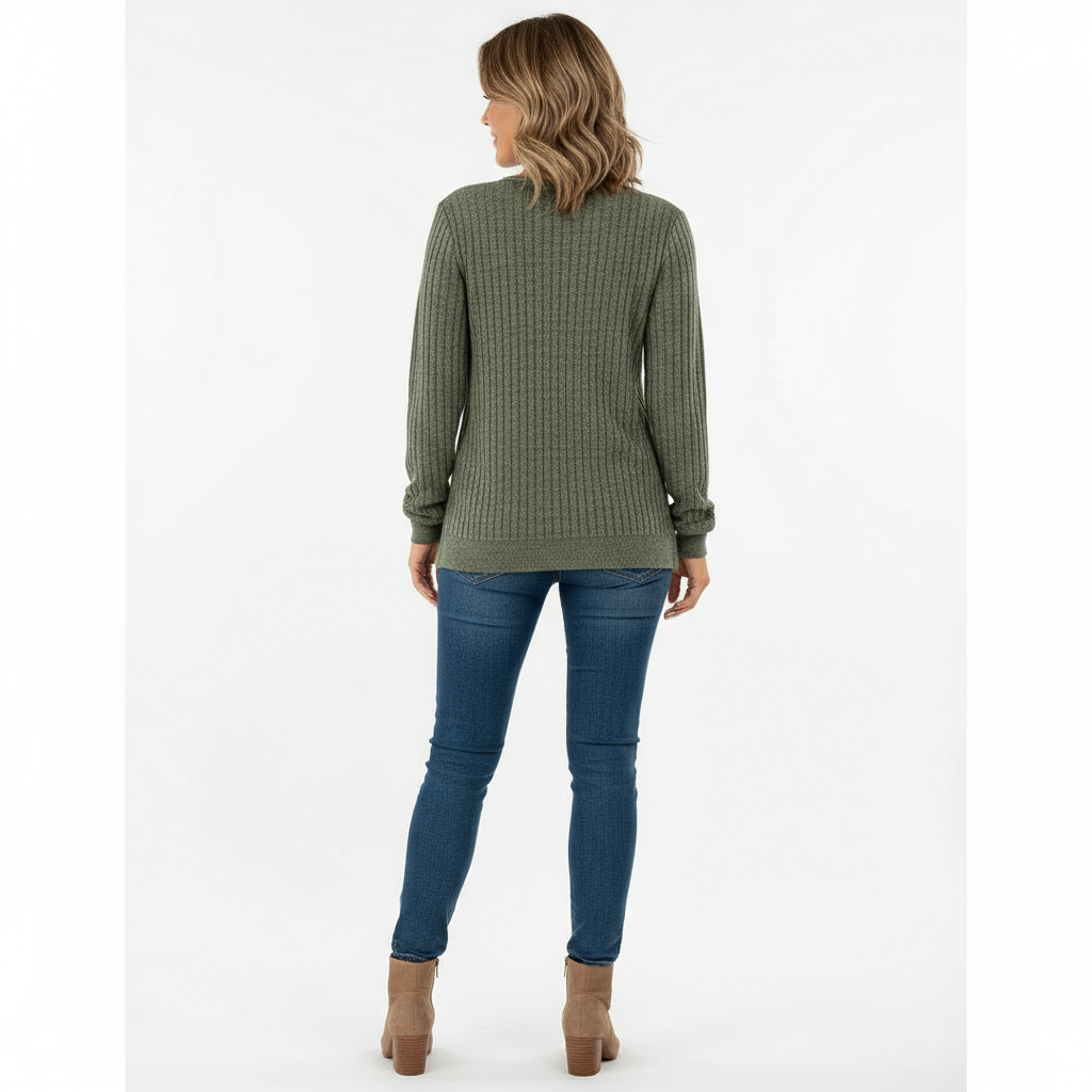 Fien |  Sweter zapinany na guziki