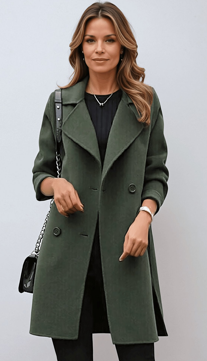 Celina™ | Długi Płaszcz Trench