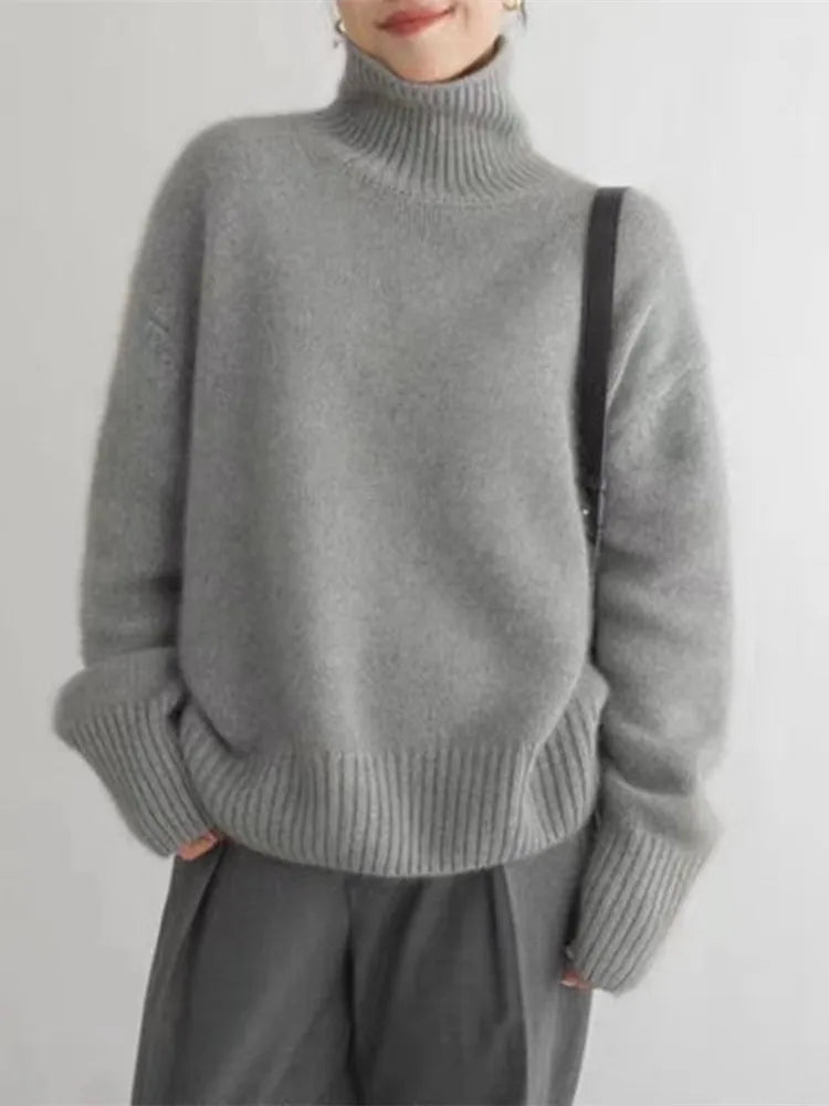 Marianne™ | Luksusowy Sweter z Golfem