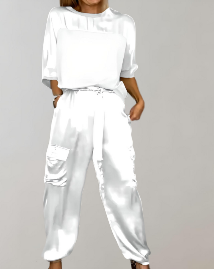 Amanda™| Zestaw Lounge Silky Cargo