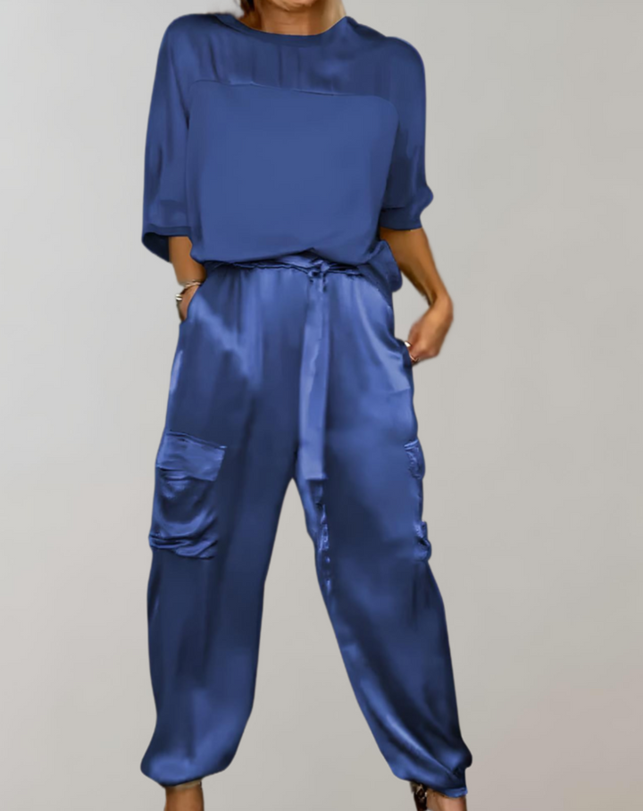 Amanda™| Zestaw Lounge Silky Cargo