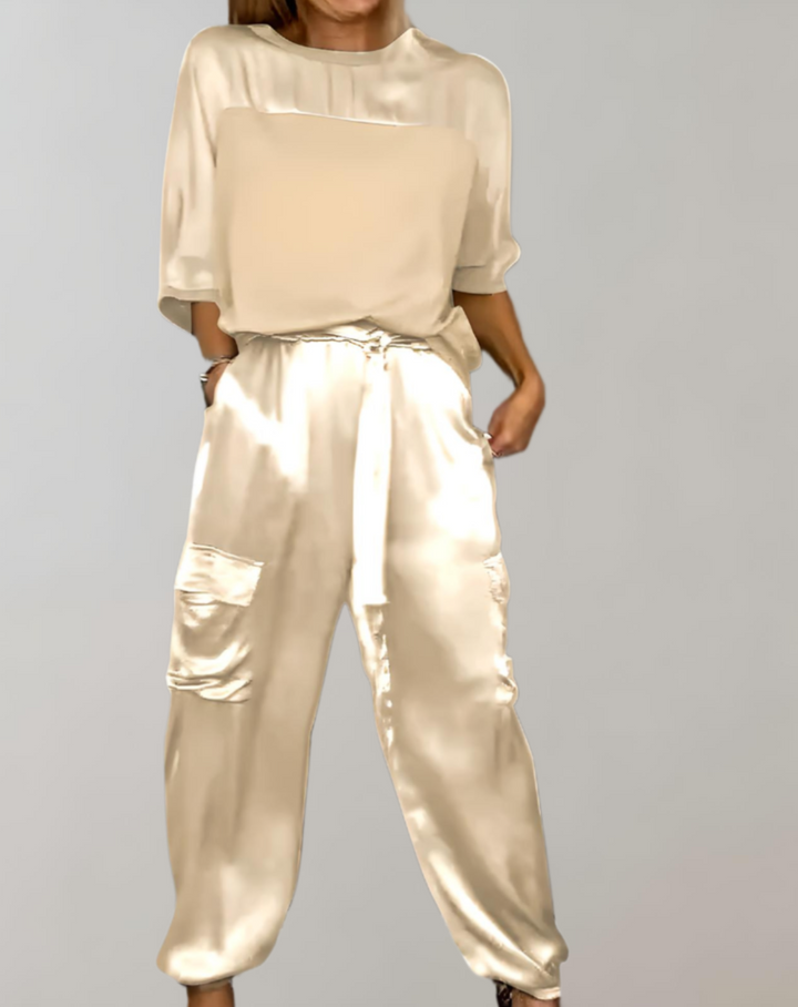 Amanda™| Zestaw Lounge Silky Cargo