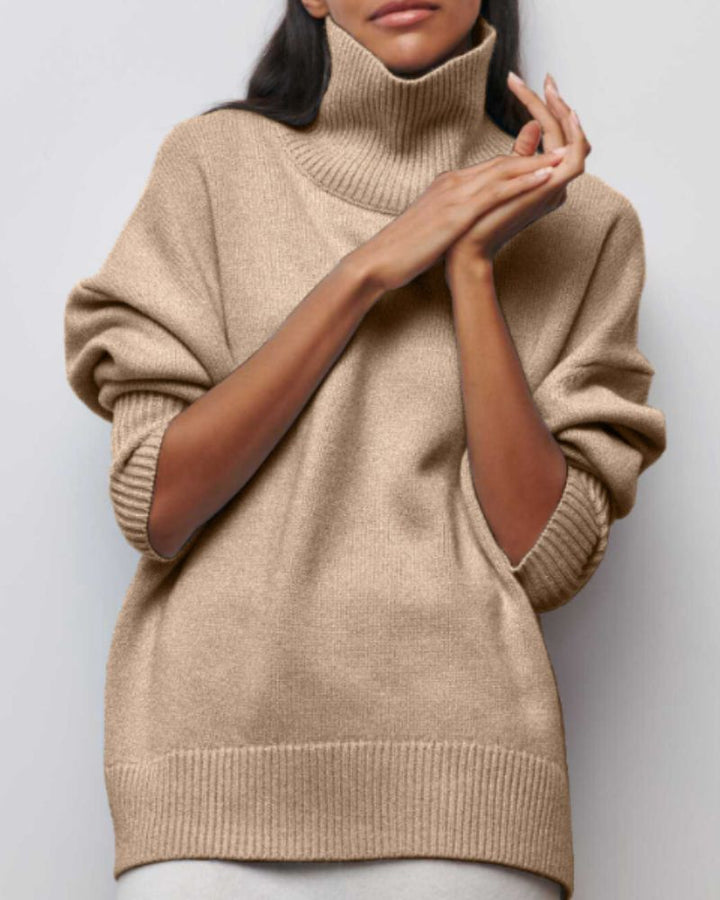 Evy| Sweter z golfem