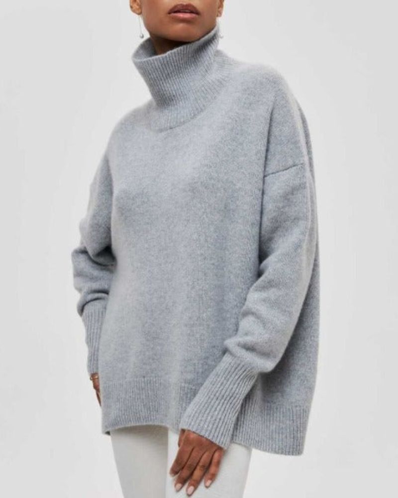 Evy| Sweter z golfem