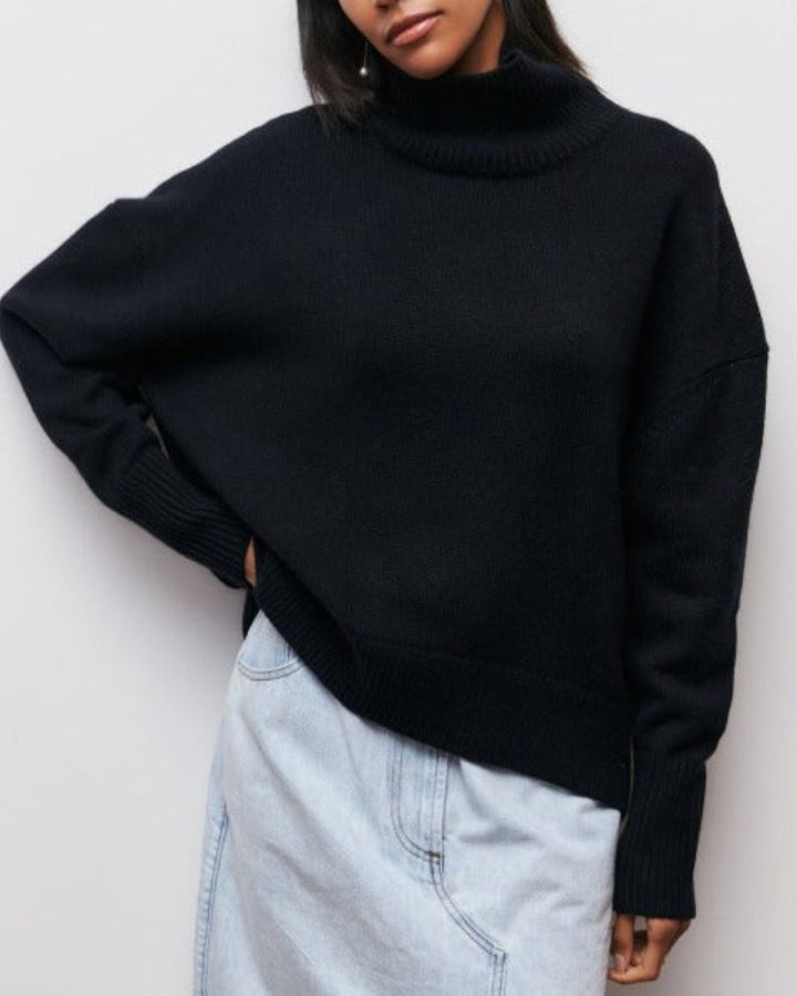 Evy| Sweter z golfem