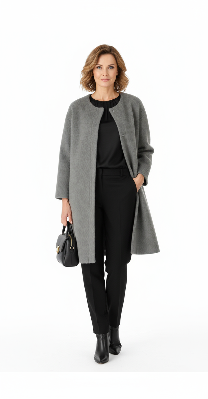 Amandine™ | Elegancki Kardigan na Warstwy