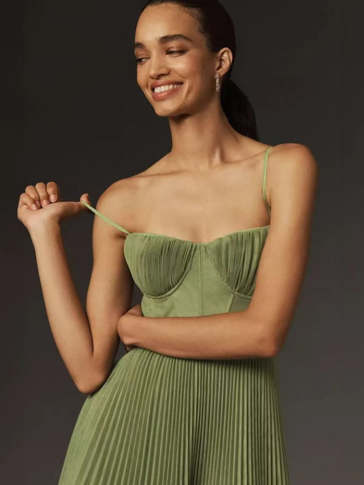 Claire | Stylowa Zielona Sukienka