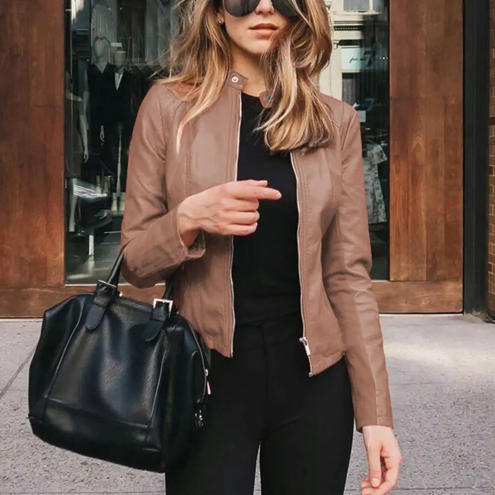 HARRIET | Stylowa skórzana kurtka damska