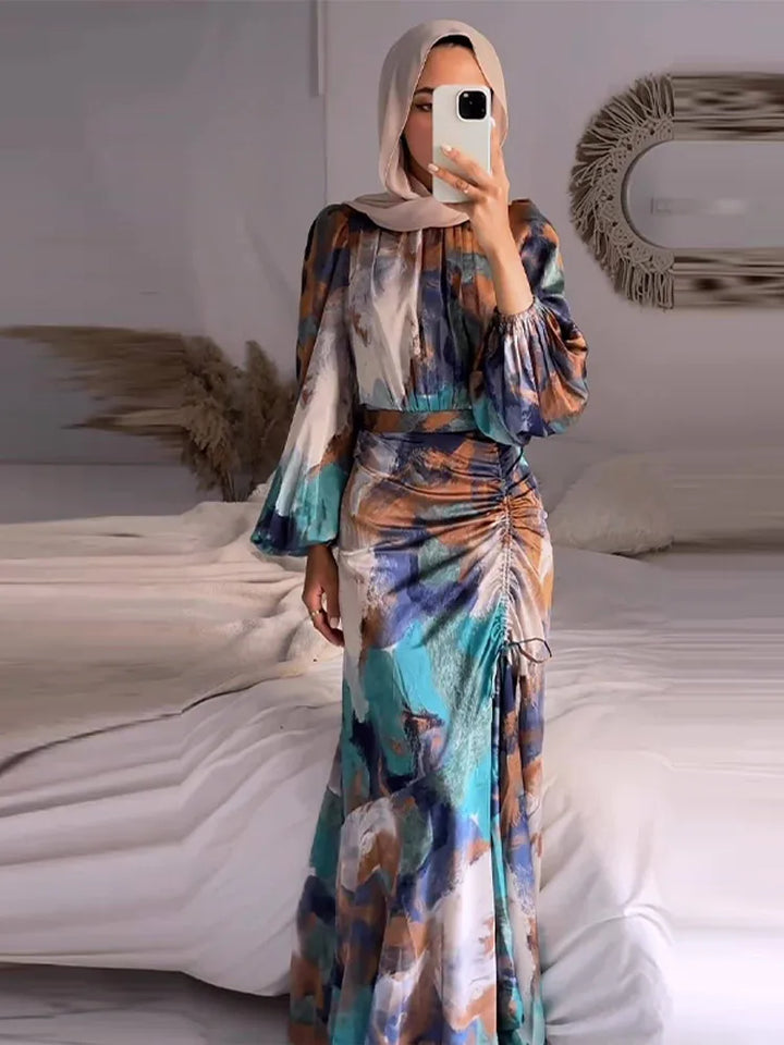 Samarah | Elegancka Sukienka Plisowana