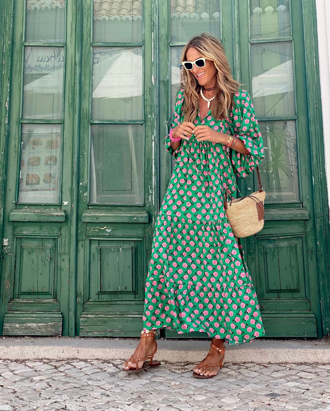 Iwa | Boho Długa Sukienka