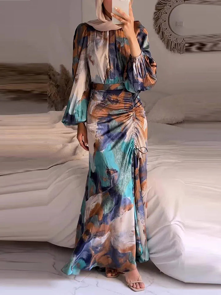 Samarah | Elegancka Sukienka Plisowana