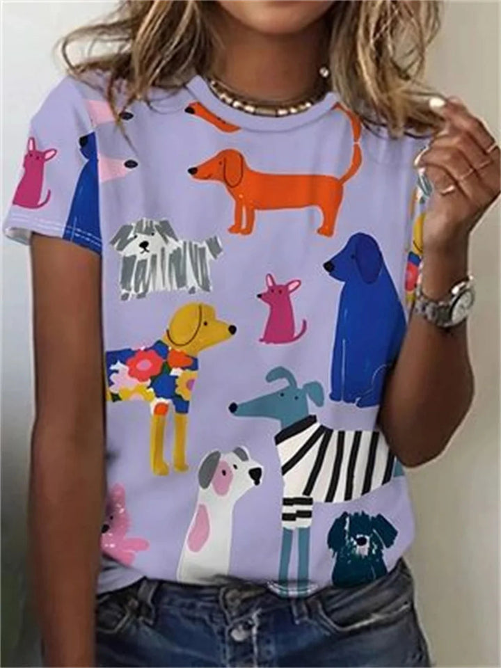 Zofia | Elegancka bluzka w zwierzęcy wzór inspirowana naturą