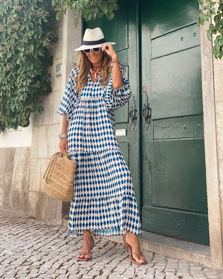Iwa | Boho Długa Sukienka