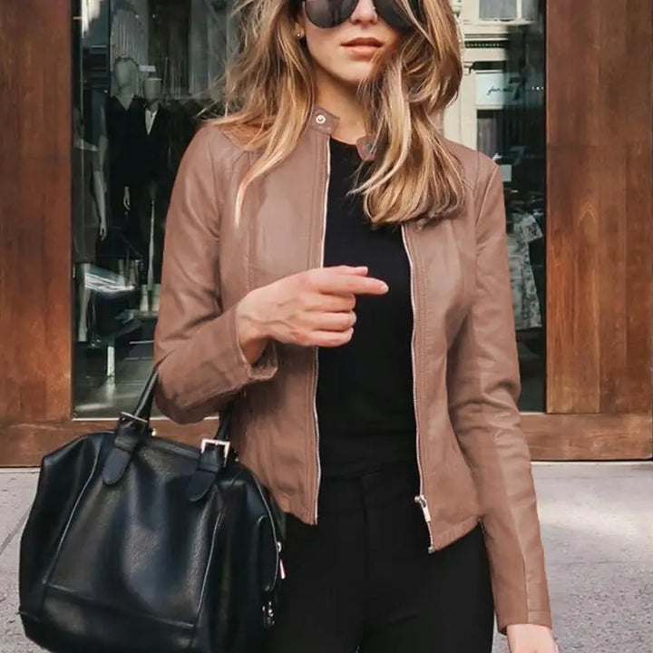HARRIET | Stylowa skórzana kurtka damska