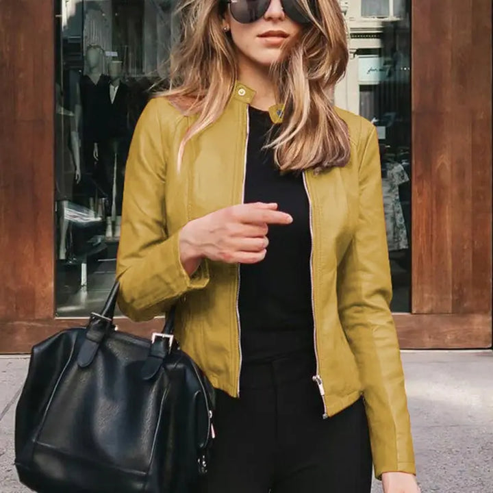 HARRIET | Stylowa skórzana kurtka damska