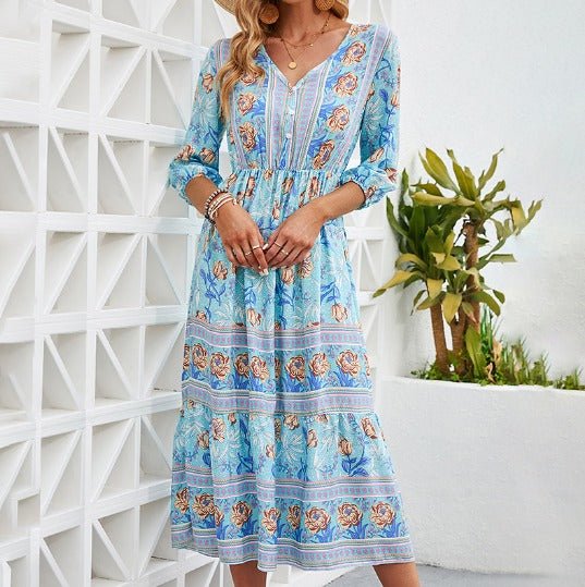 Marino | Boho Sukienka Nadmorska