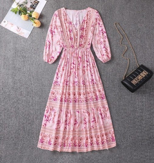 Marino | Boho Sukienka Nadmorska