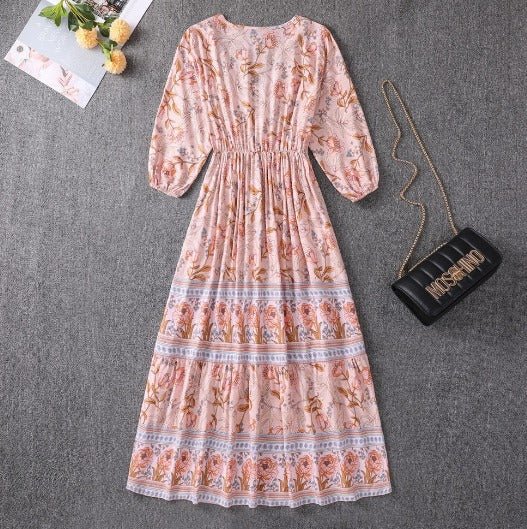Marino | Boho Sukienka Nadmorska