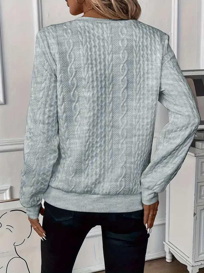 Ondine™ | Elegancki Sweter z Zamkiem