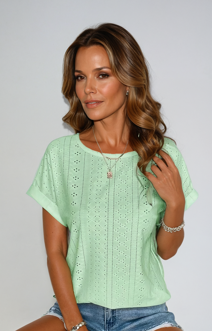 Zofia | Elegancka bluzka dzianinowa na co dzień