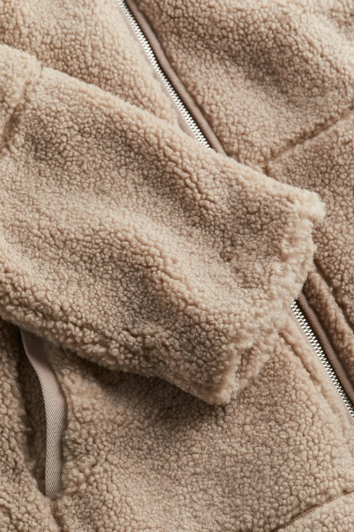ANGELINA | Kurtka z Pluszowego Fleece