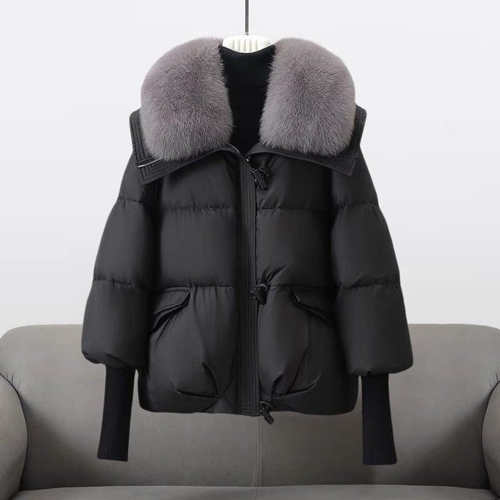 Aurora™ | Glam Kurtka z Prawdziwego Puchu