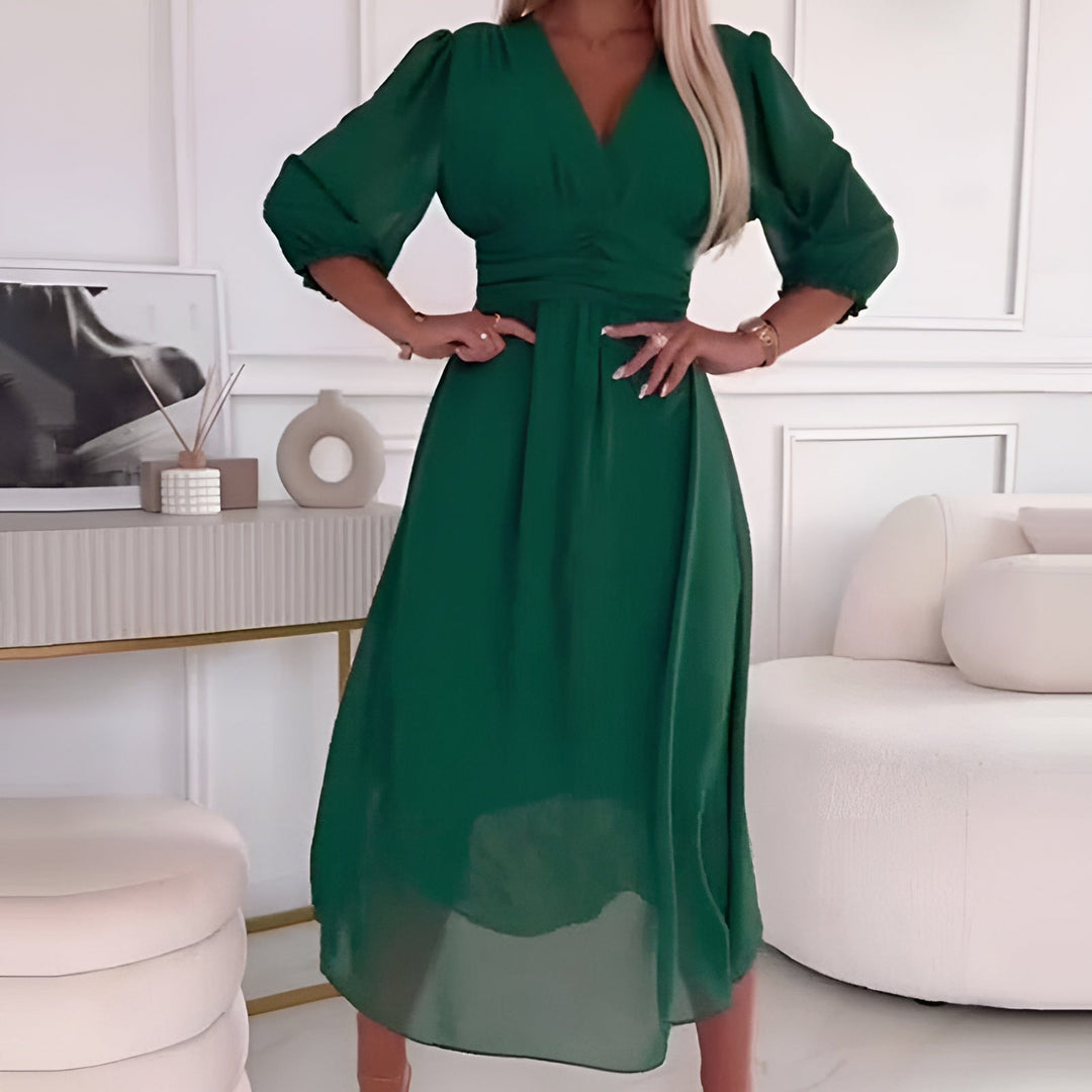 Ana | Stylowa Sukienka Kopertowa