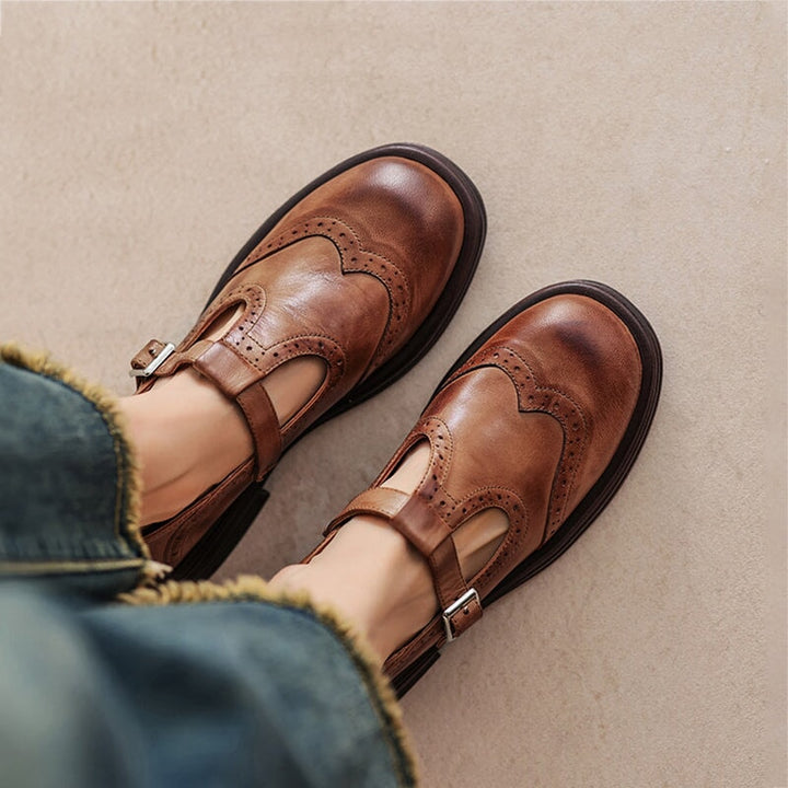 VELDA | ELEGANCKIE MARY JANES Z LNU